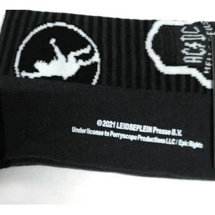 AC/DC - Icons Official Unisex Ankle Socks  ( UK Size 7 - 11) ***READY TO SHIP from Hong Kong***