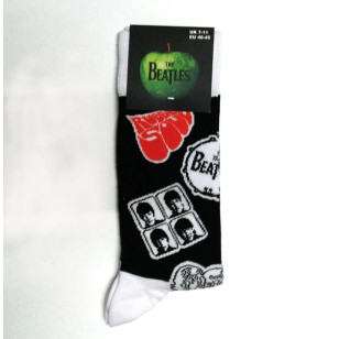 The Beatles - Icons Official Unisex Ankle Socks  ( UK Size 7 - 11) ***READY TO SHIP from Hong Kong***