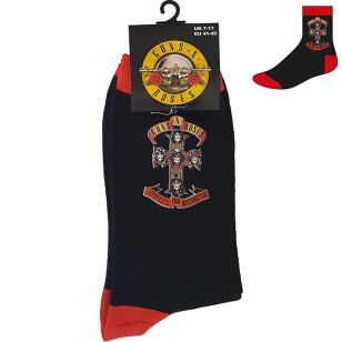 Guns N' Roses - Appetite Cross Official Unisex Ankle Socks  ( UK Size 7 - 11) ***READY TO SHIP from Hong Kong***