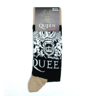 Queen - Crest & Logo Official Unisex Ankle Socks  ( UK Size 7 - 11) ***READY TO SHIP from Hong Kong***
