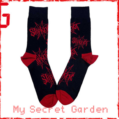 Slipknot - Logo & Nonagram Official Unisex Ankle Socks  ( UK Size 7 - 11) ***READY TO SHIP from Hong Kong***