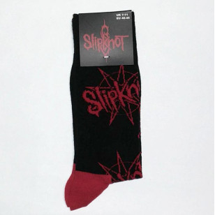 Slipknot - Logo & Nonagram Official Unisex Ankle Socks  ( UK Size 7 - 11) ***READY TO SHIP from Hong Kong***