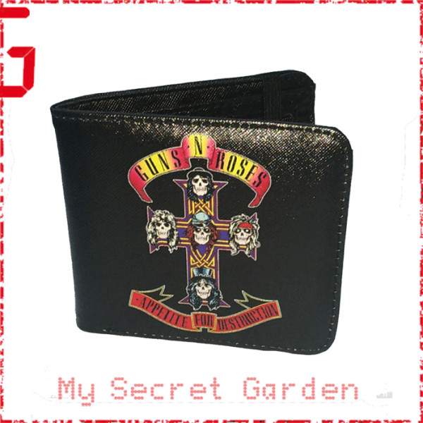 Guns N' Roses- Appetite For Destruction Official Wallet ROCKSAX ***READY TO SHIP from Hong Kong***