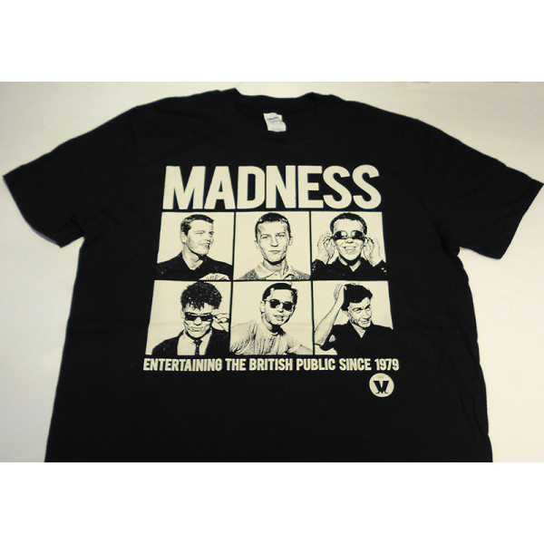Mens Black Official Madness Since 1979 T Shirt