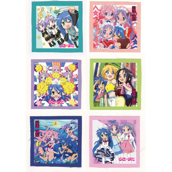 9-teiliges Magnet Set Lucky Star Retro Style 