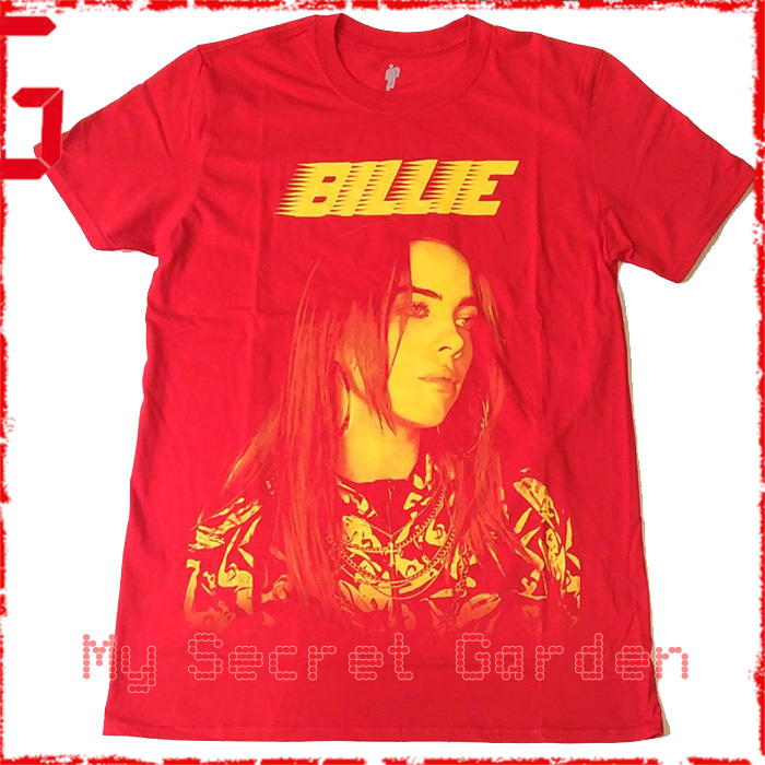 red billie eilish shirt