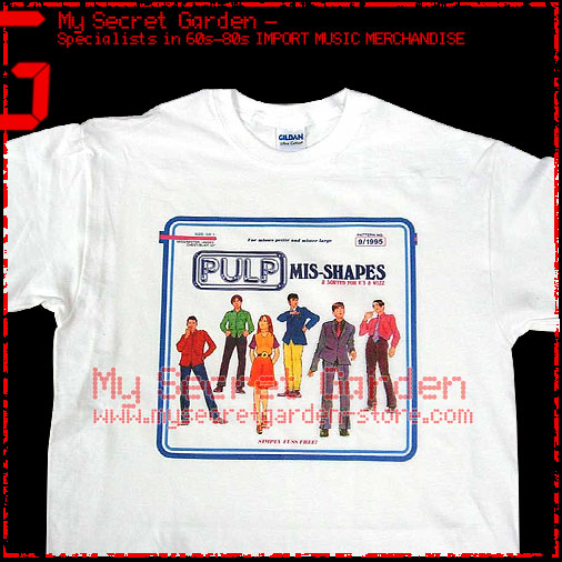 Pulp - Mis Shapes T Shirt