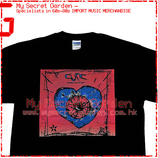mild inkompetence De er The Cure- Friday I'm In Love T Shirt